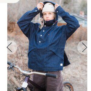 Ripton Co Mizu Thermal Denim Anorak- Small